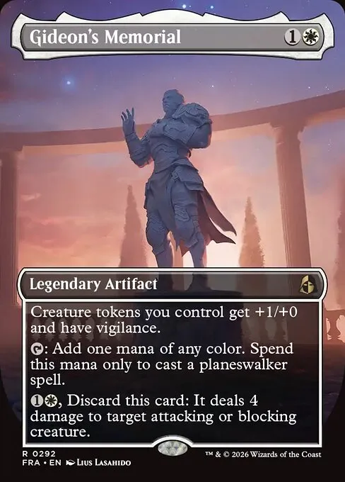 Gideon's Memorial - Foil