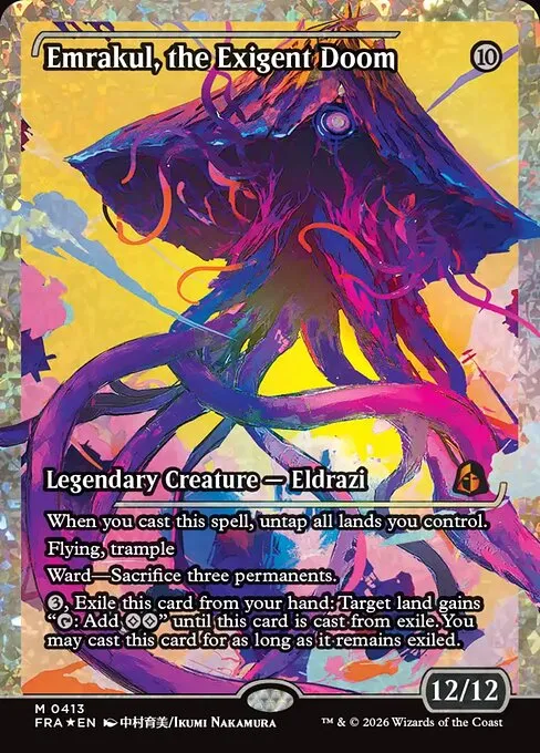 Emrakul, the Exigent Doom - Foil