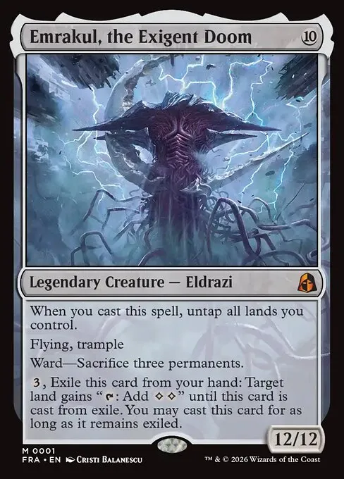 Emrakul, the Exigent Doom - Foil