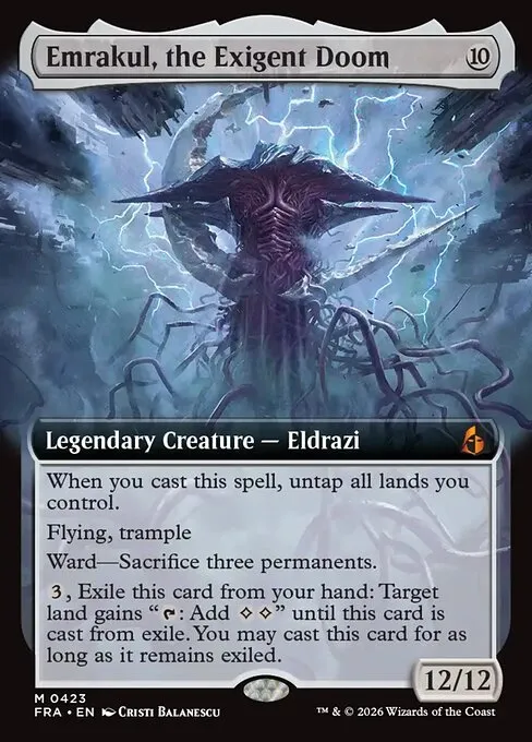 Emrakul, the Exigent Doom - Foil