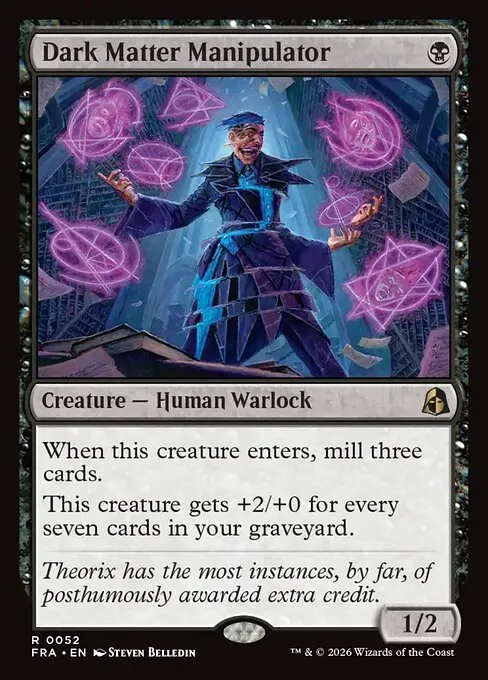 Dark Matter Manipulator - Foil