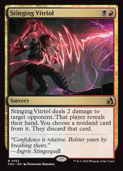 Stinging Vitriol - Foil