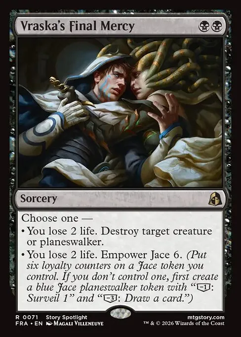 Vraska's Final Mercy - Foil