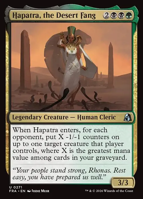 Hapatra, the Desert Fang