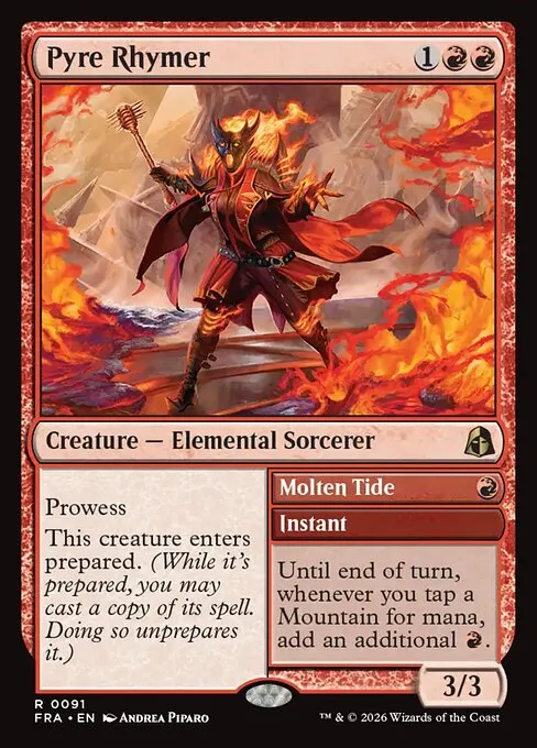 Pyre Rhymer // Molten Tide - Foil