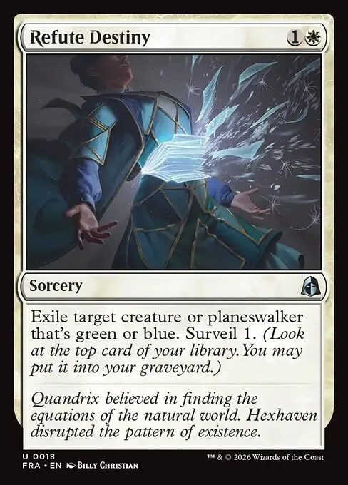 Refute Destiny - Foil