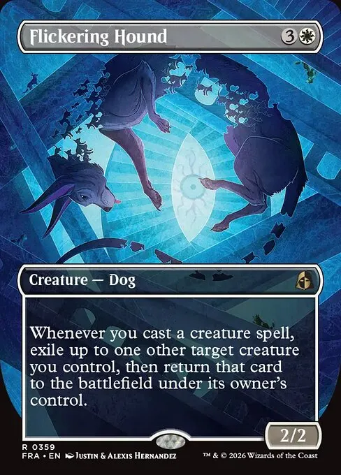Flickering Hound - Foil