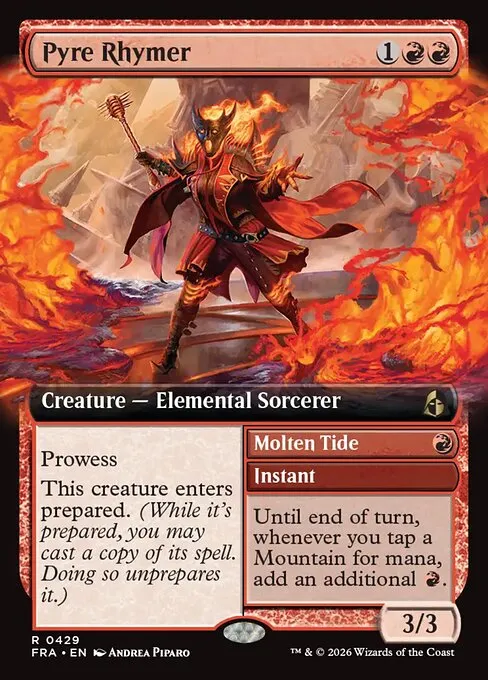 Pyre Rhymer // Molten Tide - Foil