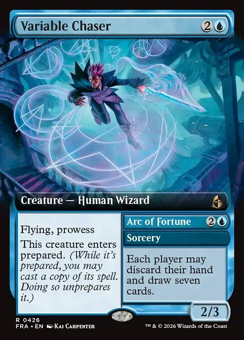 Variable Chaser // Arc of Fortune - Foil