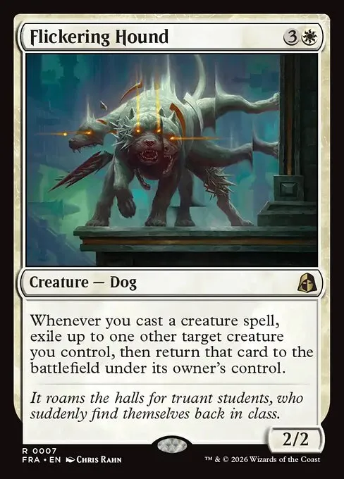 Flickering Hound - Foil
