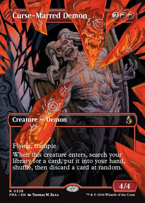 Curse-Marred Demon - Foil