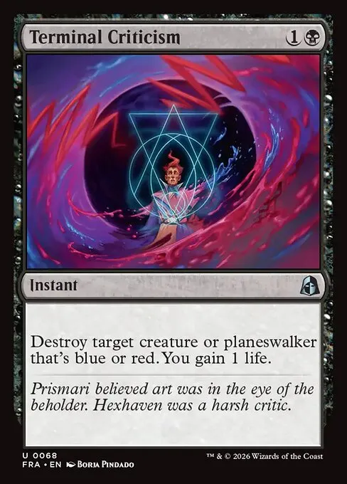Terminal Criticism - Foil