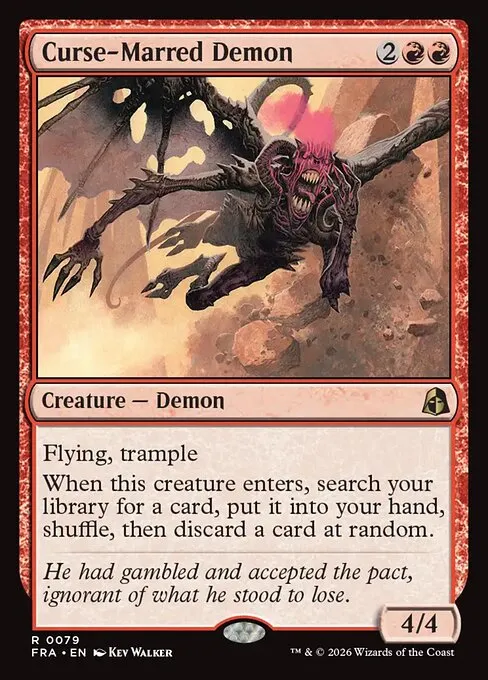 Curse-Marred Demon - Foil