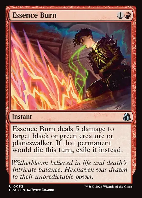 Essence Burn