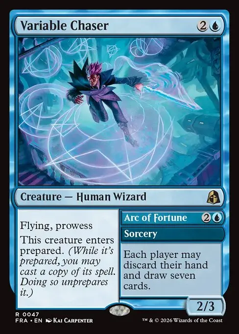 Variable Chaser // Arc of Fortune - Foil