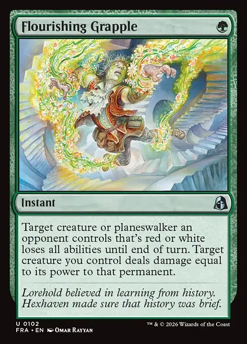 Flourishing Grapple - Foil