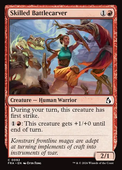 Skilled Battlecarver - Foil