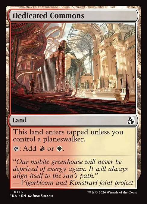 Dedicated Commons
