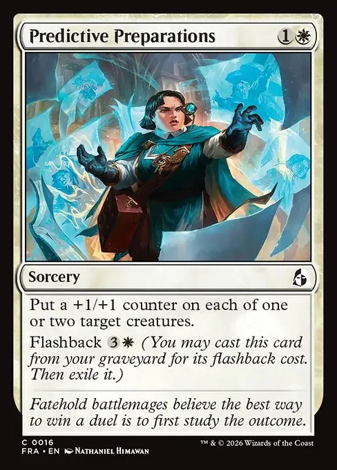 Predictive Preparations - Foil