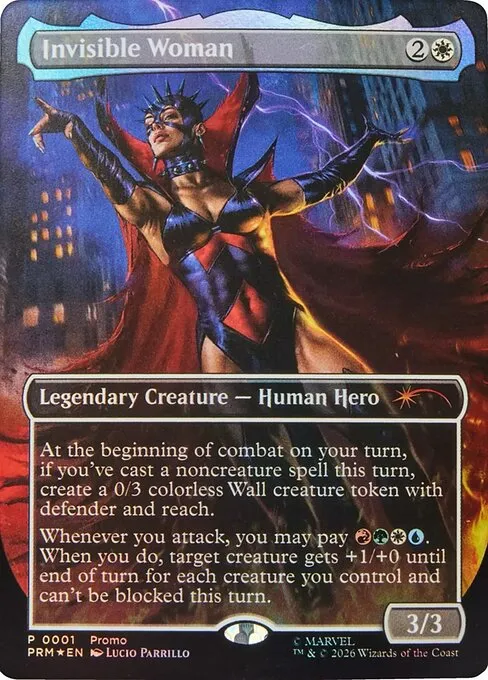 Invisible Woman - Foil