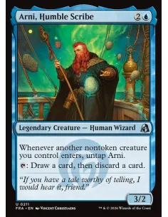Arni, Humble Scribe