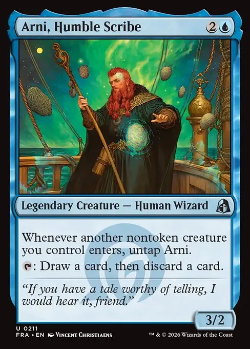 Arni, Humble Scribe