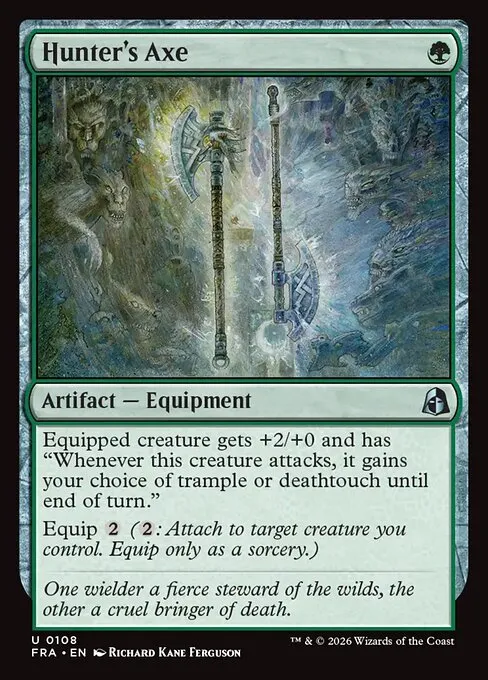 Hunter's Axe - Foil
