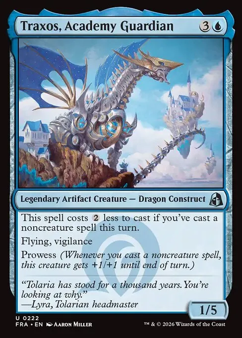 Traxos, Academy Guardian - Foil