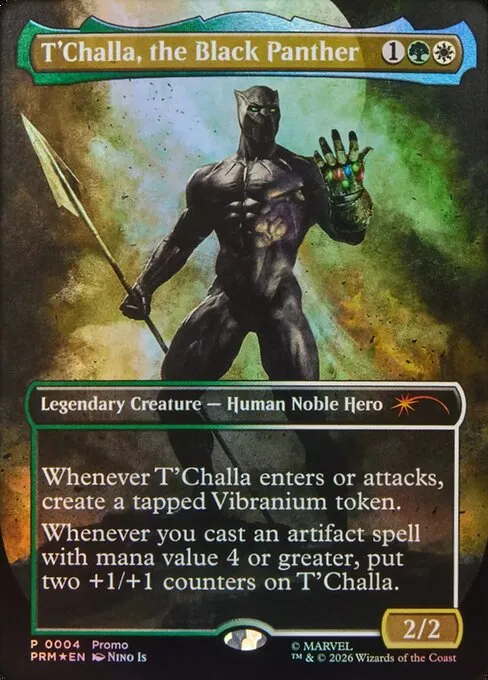 T'Challa, the Black Panther - Foil