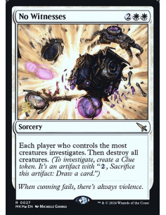 No Witnesses - Foil