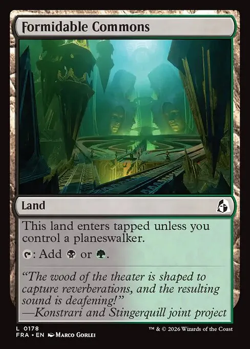 Formidable Commons - Foil