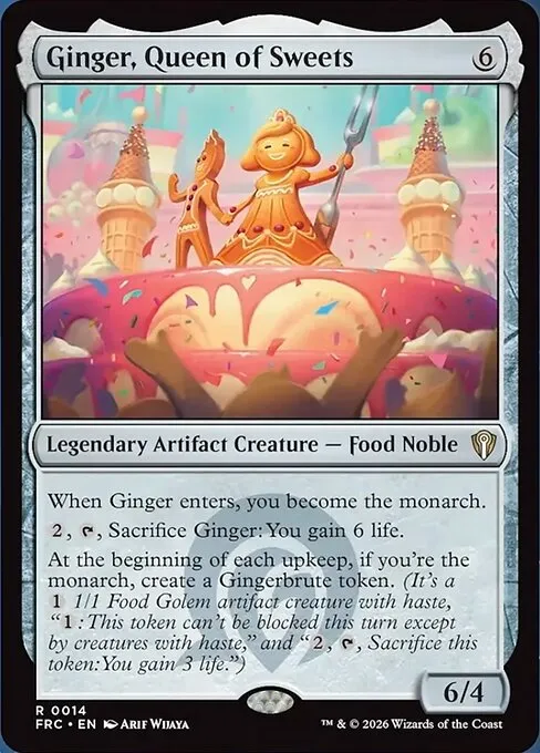 Ginger, Queen of Sweets