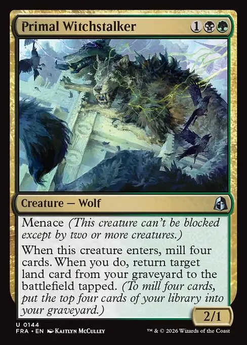 Primal Witchstalker - Foil