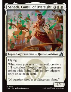Saheeli, Consul of Oversight