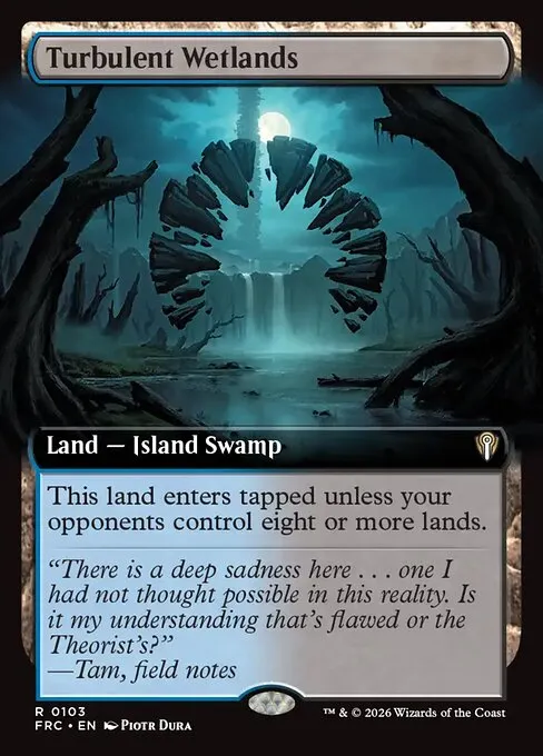 Turbulent Wetlands - Foil