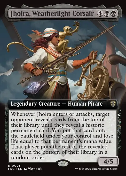 Jhoira, Weatherlight Corsair - Foil