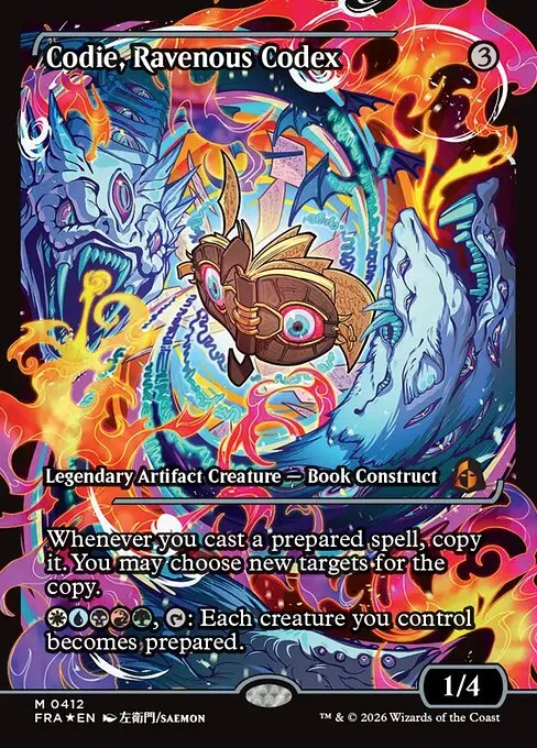 Codie, Ravenous Codex - Foil