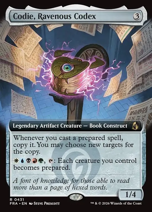 Codie, Ravenous Codex - Foil