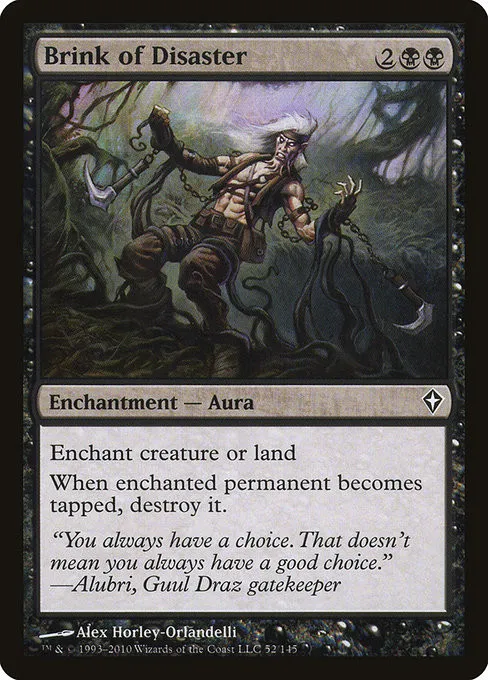 Brink of Disaster - Foil