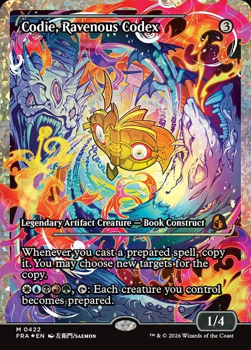 Codie, Ravenous Codex - Foil