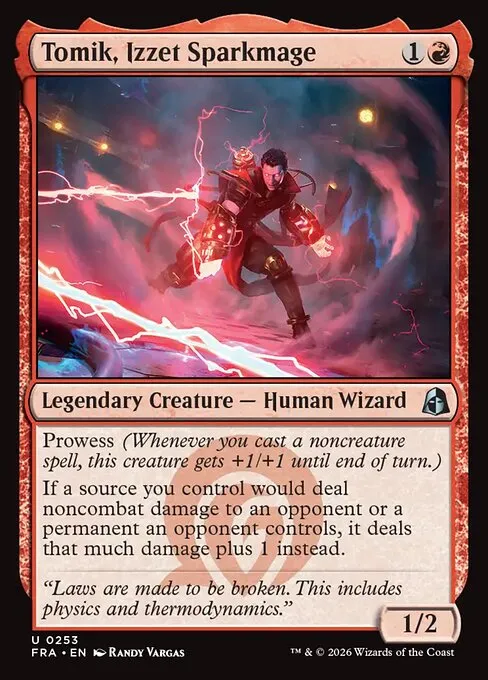 Tomik, Izzet Sparkmage - Foil