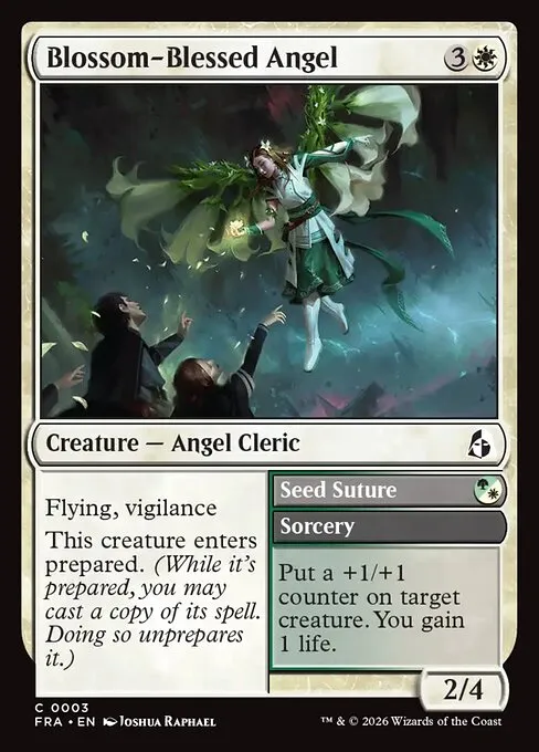 Blossom-Blessed Angel // Seed Suture - Foil