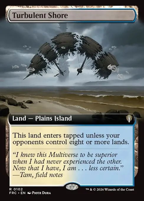 Turbulent Shore - Foil