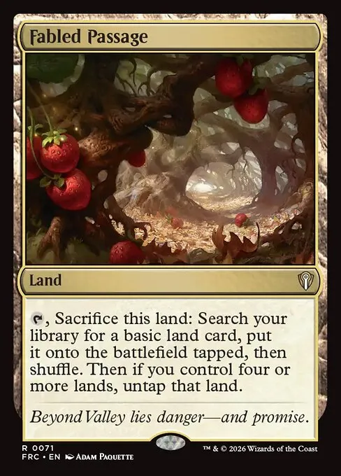 Fabled Passage - Foil