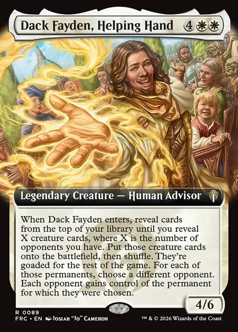 Dack Fayden, Helping Hand - Foil