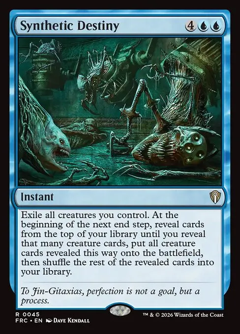 Synthetic Destiny - Foil
