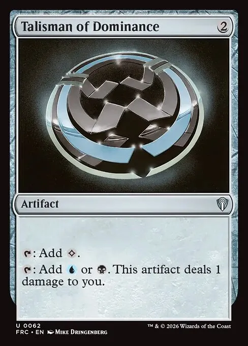 Talisman of Dominance - Foil