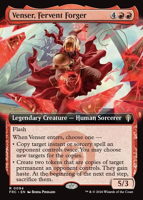 Venser, Fervent Forger - Foil
