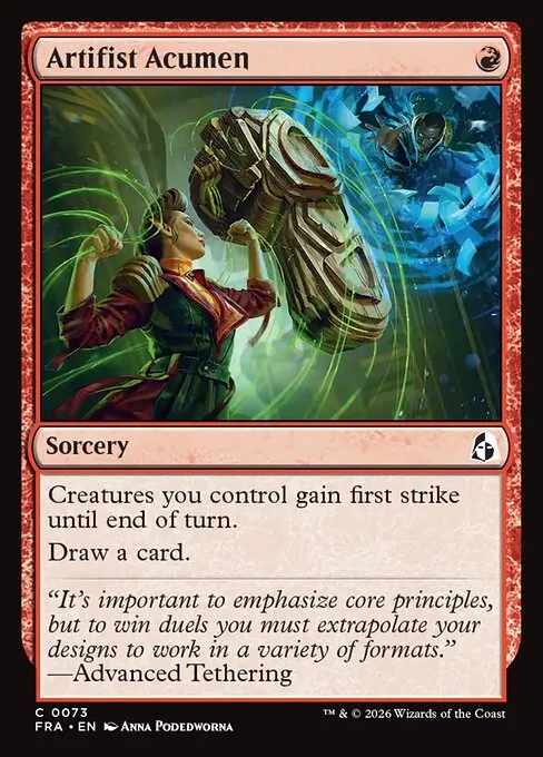 Artifist Acumen - Foil