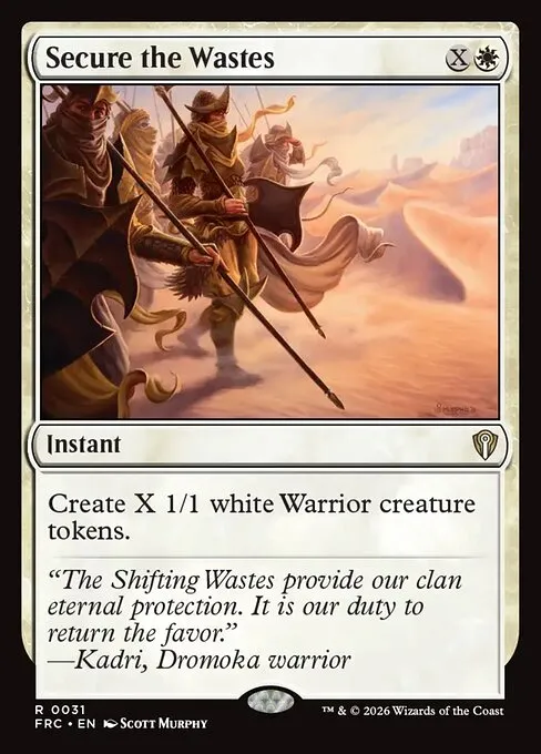 Secure the Wastes - Foil